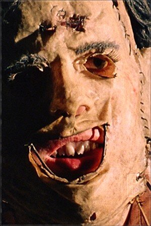 Leatherface close up from Texas Chainsaw Massacre