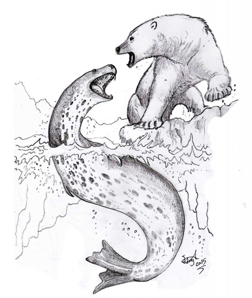 Meet the Tizheruk, fighting with a polar bear