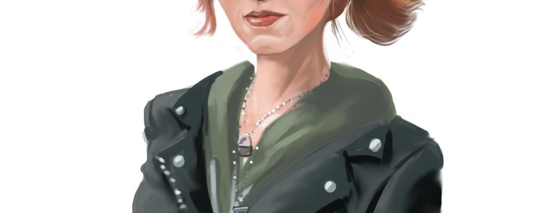 Anna Mid Close up Sketch