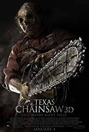 Texas Chainsaw remake 2013 horror movie poster