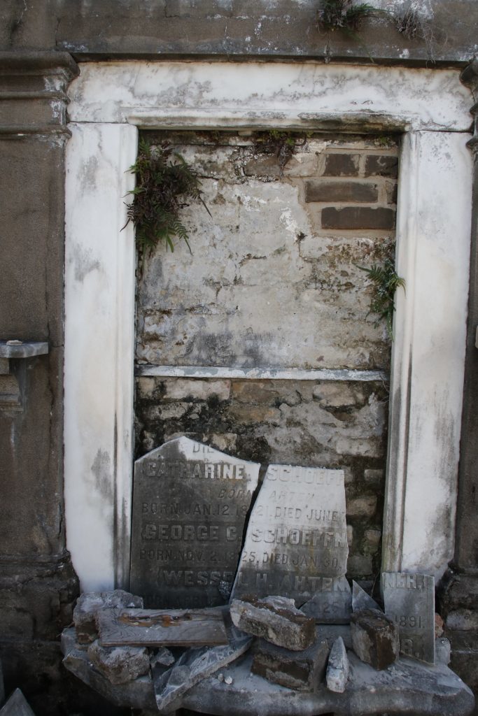 Lafayette Cemetery 2 Puzzle Box Horror images broken gravestone