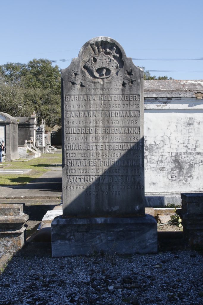 Lafayette Cemetery 2 Puzzle Box Horror images large headstone and shadows