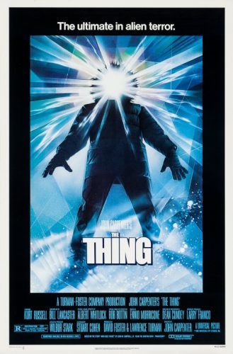 The Thing (1982) Movie Poster - Cosmic Horror Films