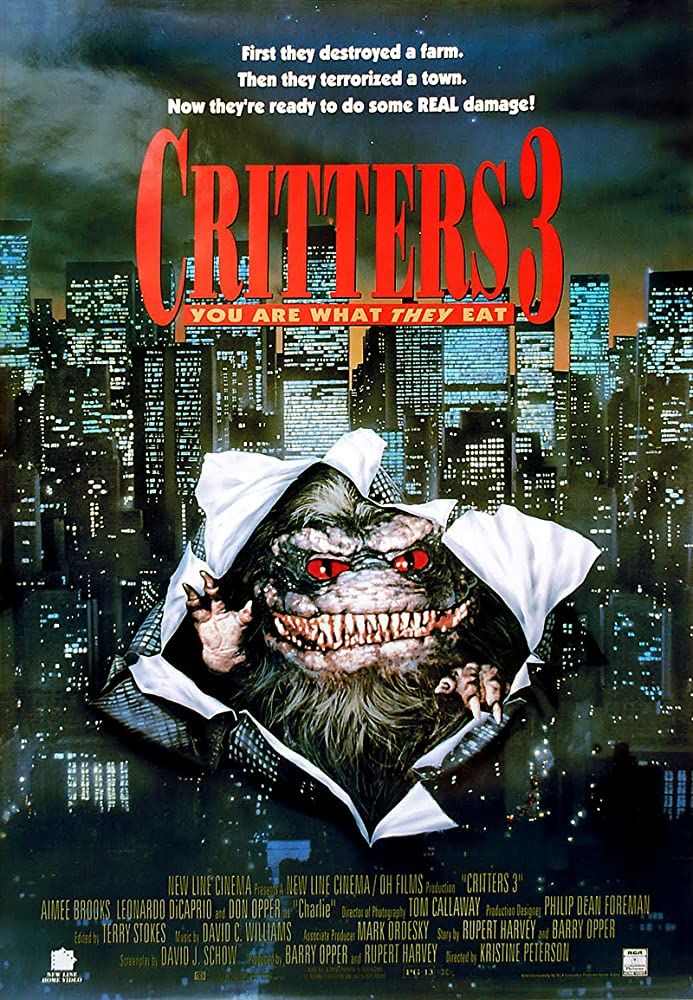 Critters 3 horror movie poster
