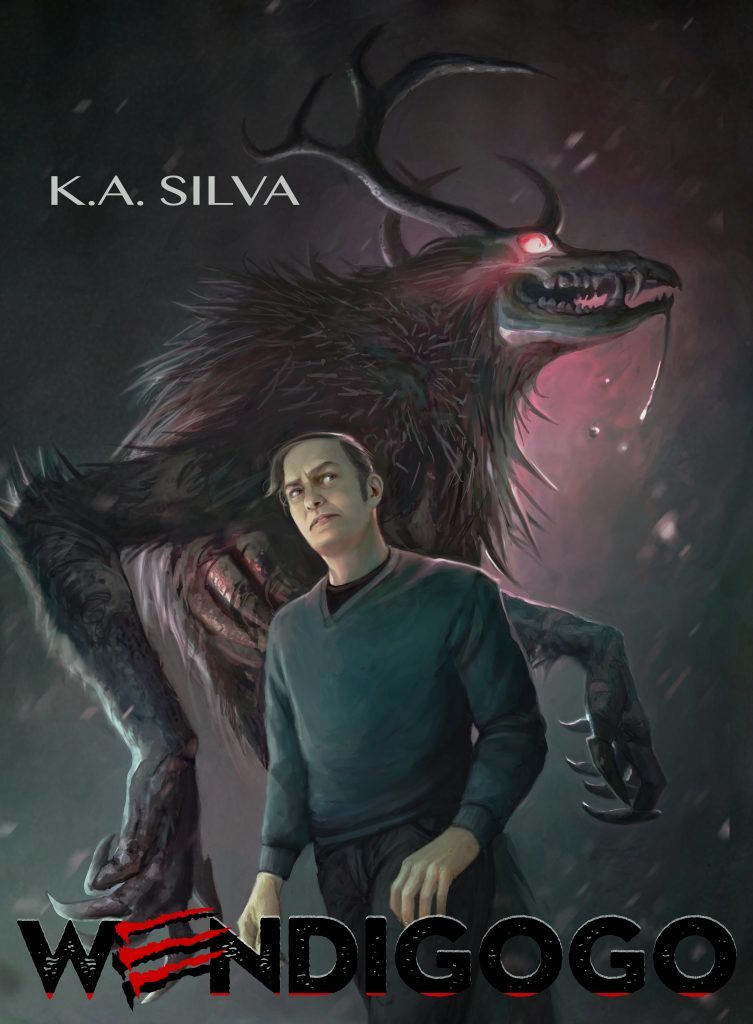 Wendigogo book cover by author KA Silva