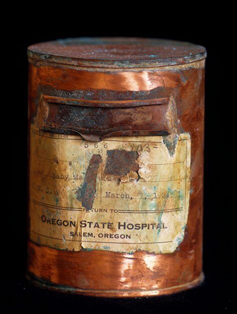 Can of Cremated Patient Remains