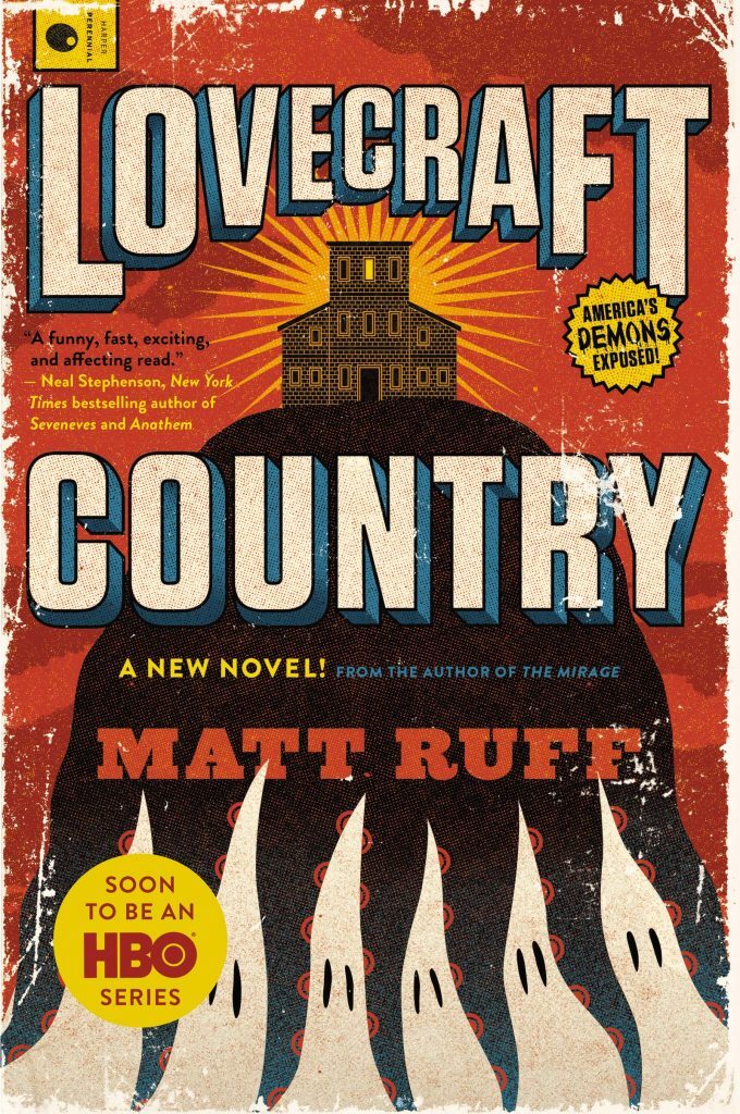 Lovecraft Country book cover(2016)