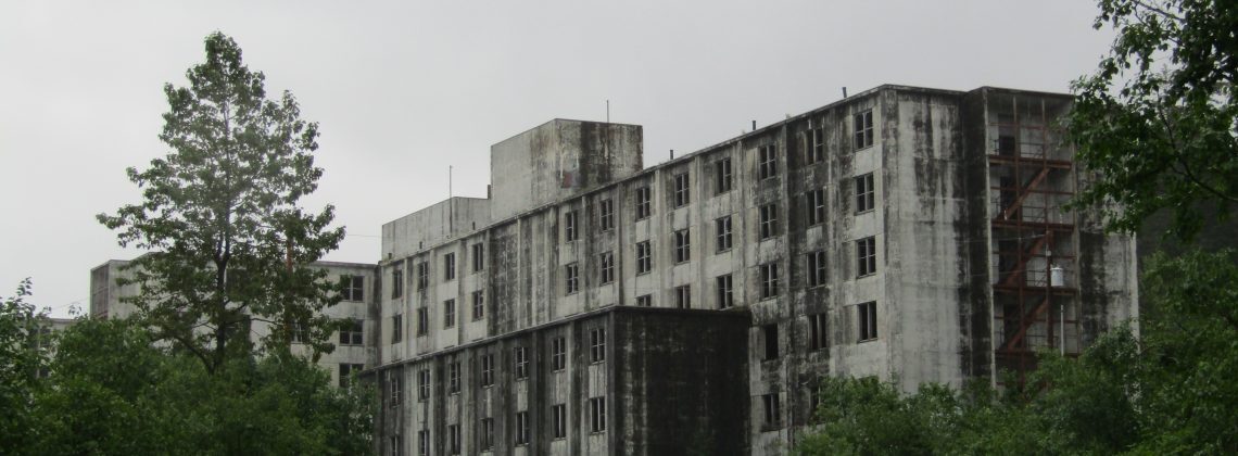 The Buckner Building in Whittier, Alaska