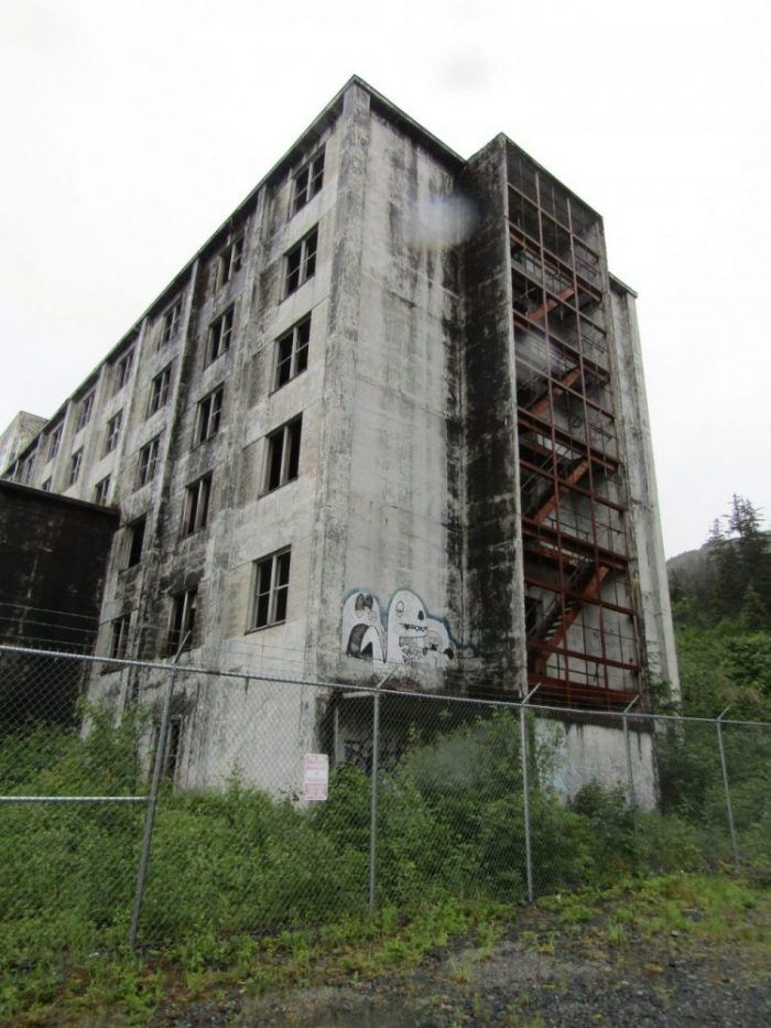 The Buckner Building in Whittier, Alaska