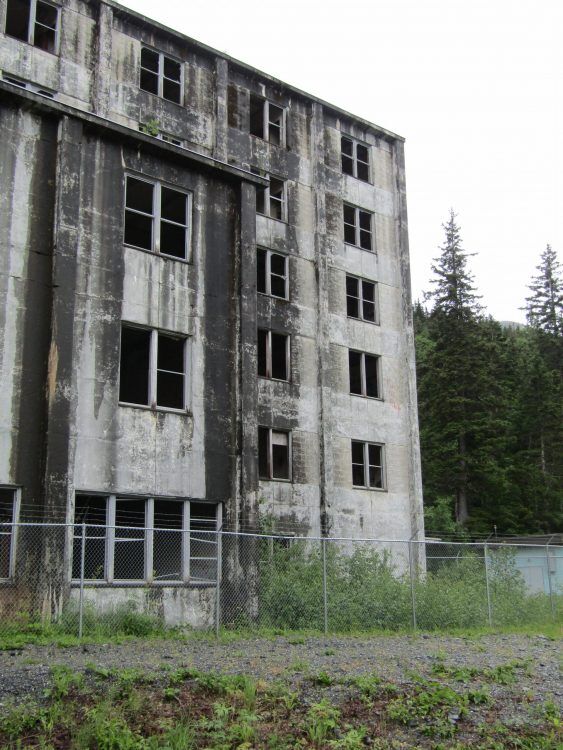 The Buckner Building in Whittier, Alaska