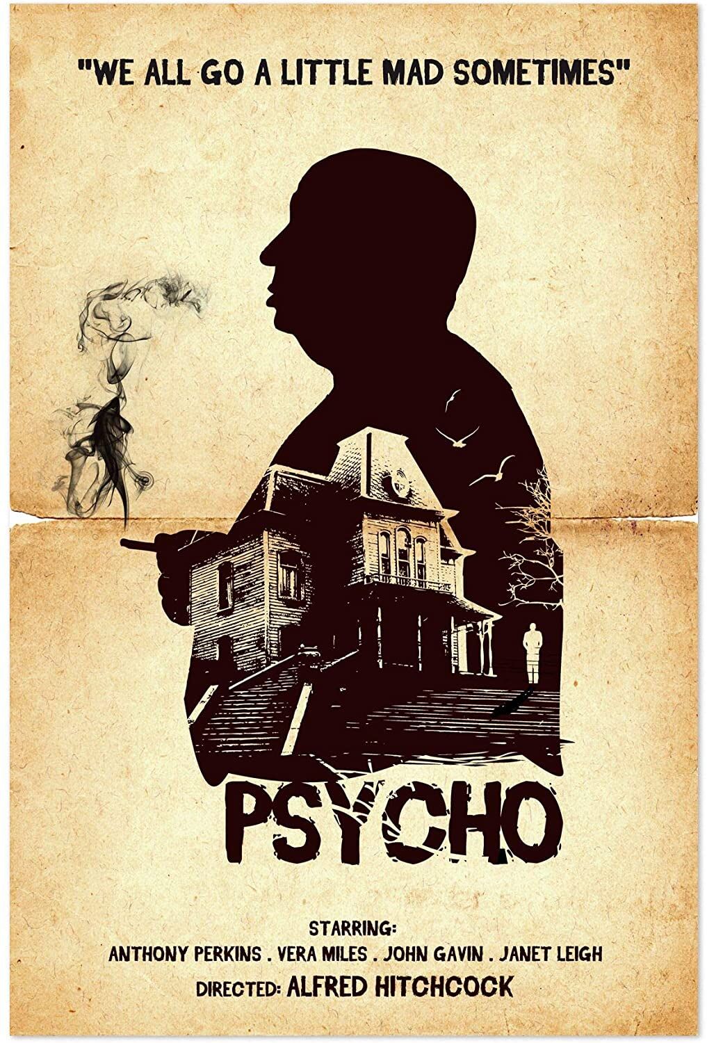 Psycho Movie Poster (1960)