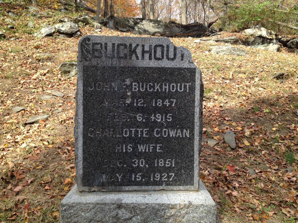 Gravestone of John Buckhout