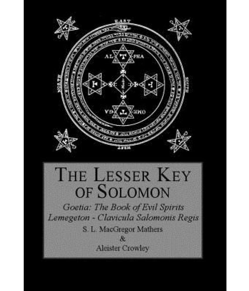 The Lesser Key Of Solomon book cover