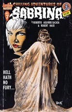 Chilling Adventures of Sabrina Horror Comic Cover