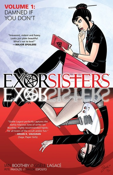 Exorsisters Supernatural Horror Comic Cover