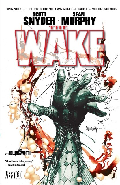 The Wake horror comic cover
