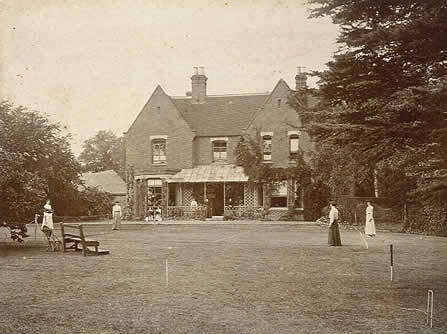 Borely Rectory Image from 1800's