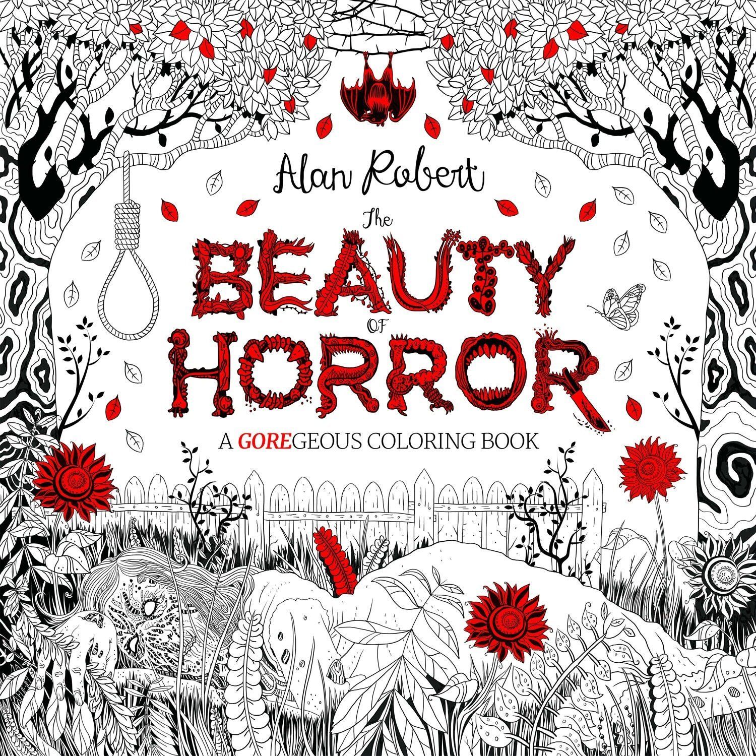 Best Horror Coloring Books for Adults Puzzle Box Horror