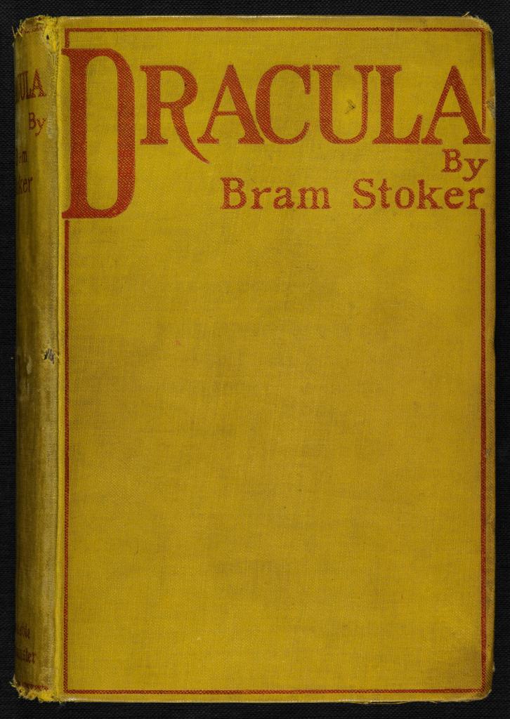 Dracula by Bram Stoker Book Cover