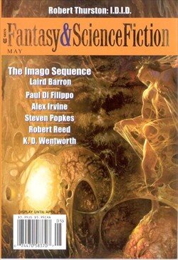 The Magazine of Fantasy and Science Fiction May cover