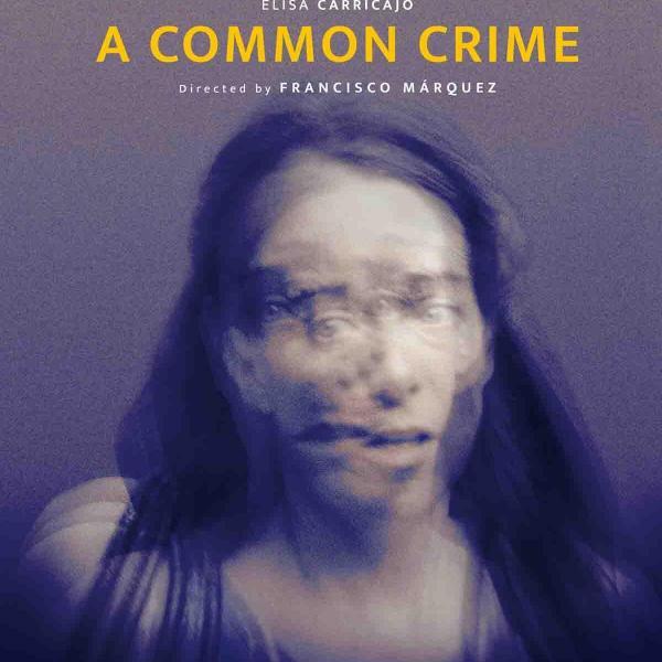 a common crime movie poster with a woman screaming