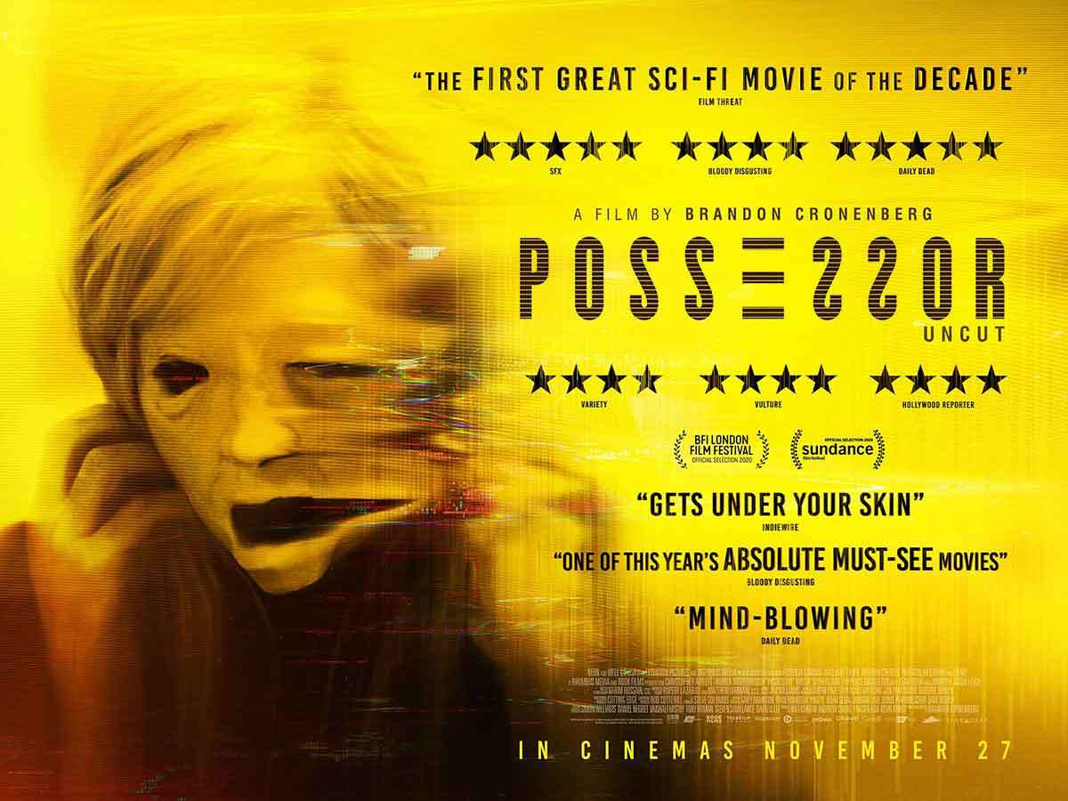 possessor horror movie promotional poster