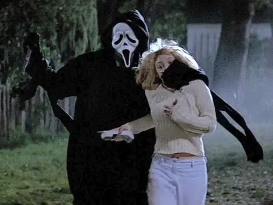First kill from Scream Horror Movie