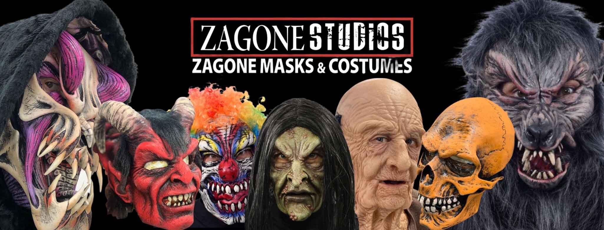 Zagone Studios masks and costumes
