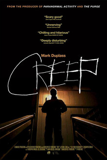 Creep found footage horror movie poster