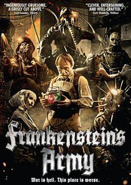 Frankenstein's Army found footage horror movie poster