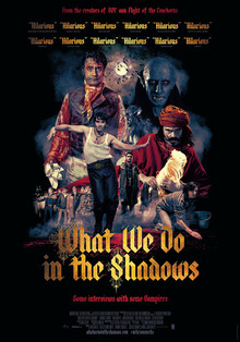 What We Do in the Shadows found footage horror movie poster