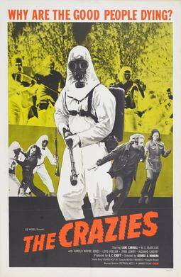 Crazies Romero Zombie Horror Movie Poster