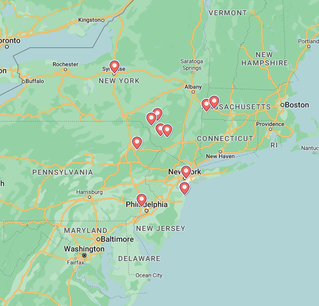 Cropsey urban legend map of incidents